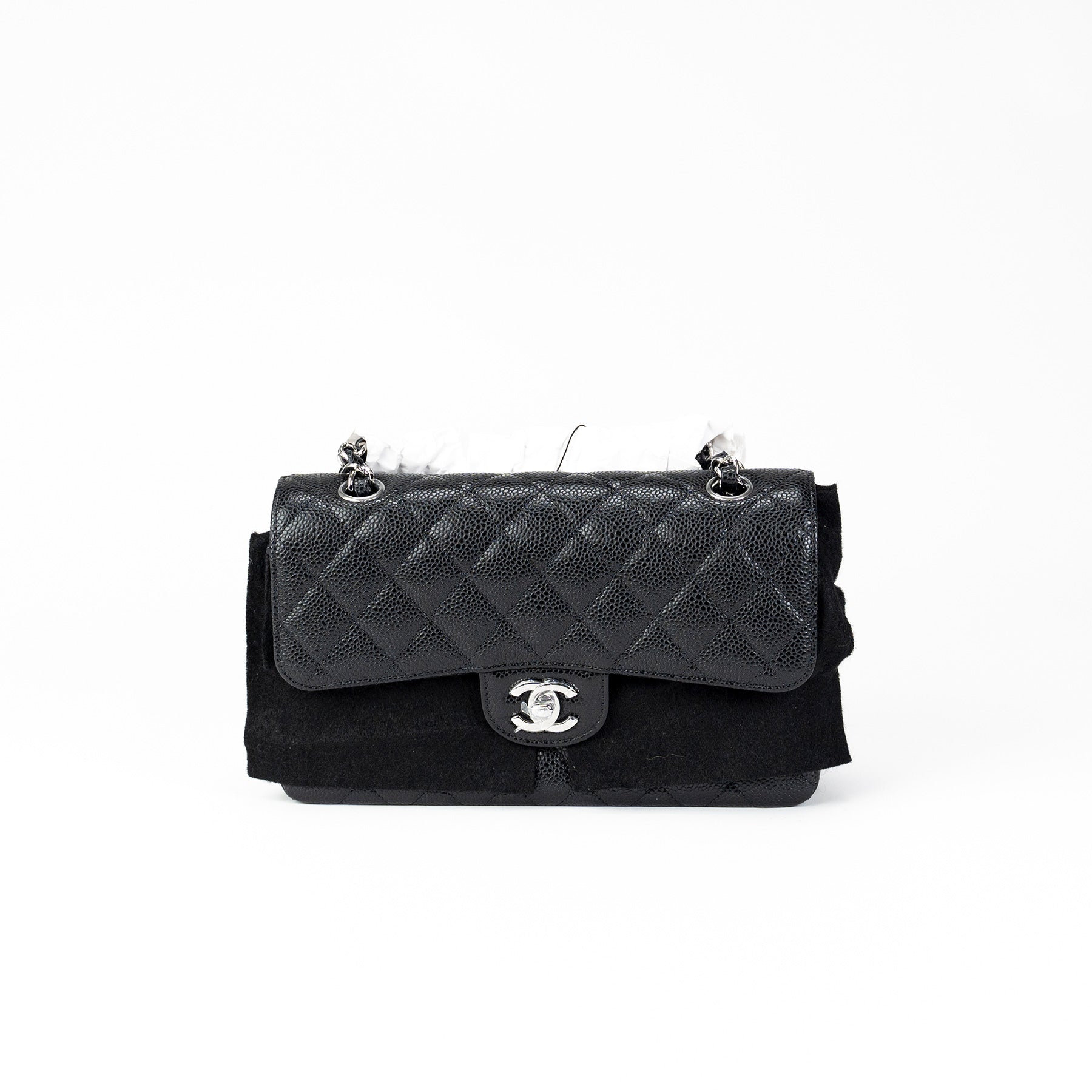 Chanel Caviar Quilted Small Double Flap Black