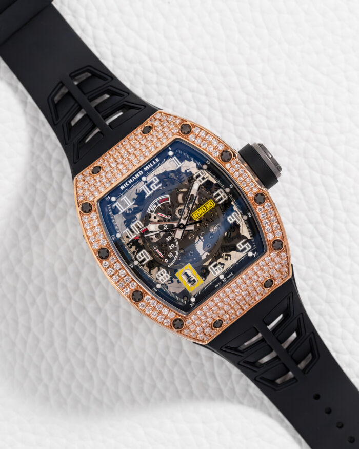 Richard Mille RM030 Pave Rose Gold Skeletonized - Image 1
