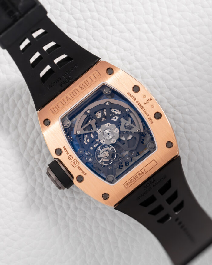 Richard Mille RM030 Pave Rose Gold Skeletonized - Image 4