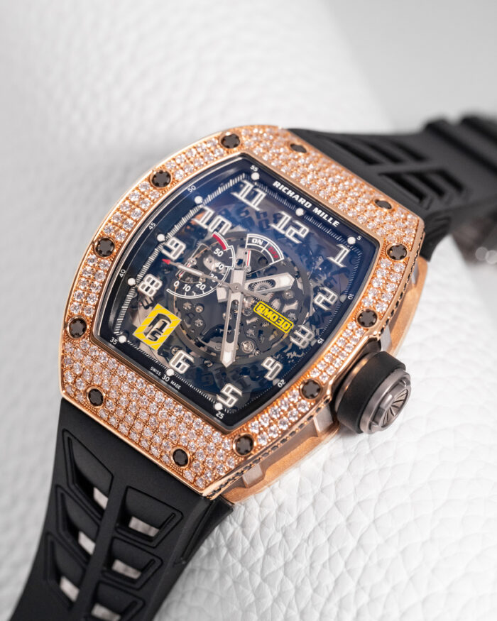 Richard Mille RM030 Pave Rose Gold Skeletonized - Image 2