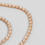 Tennis Necklace 20” Yellow Gold