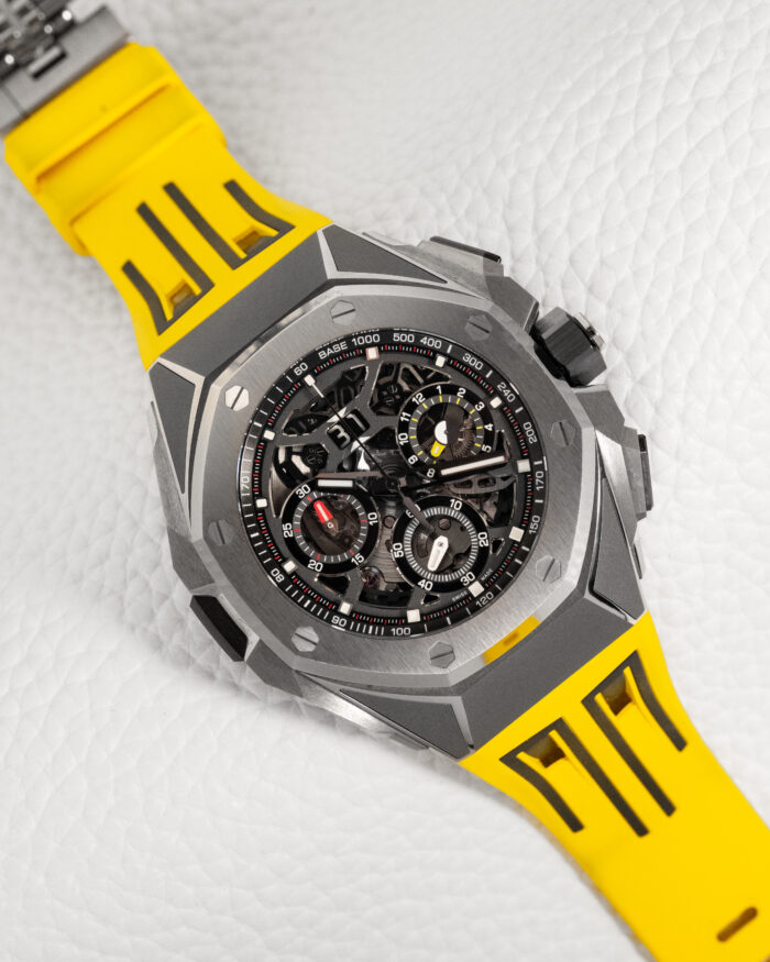 Audemars Piguet Royal Oak Concept Split Second Chronograph GMT Skeleton Titanium 26650TI - Image 1