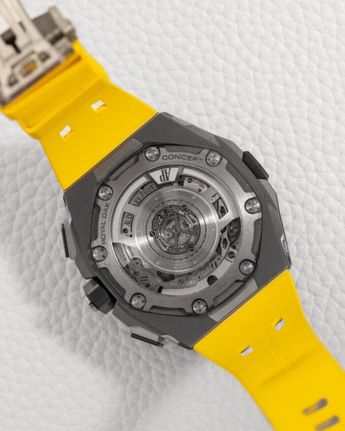 Audemars Piguet Royal Oak Concept Split Second Chronograph GMT Skeleton Titanium 26650TI - Image 3