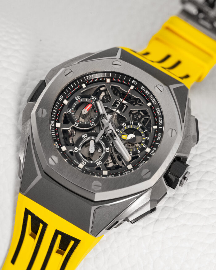 Audemars Piguet Royal Oak Concept Split Second Chronograph GMT Skeleton Titanium 26650TI - Image 2