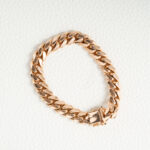 Cuban Bracelet 8” Rose Gold