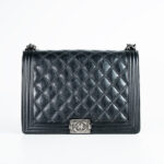 Chanel Boy Bag Black Leather Calfskin