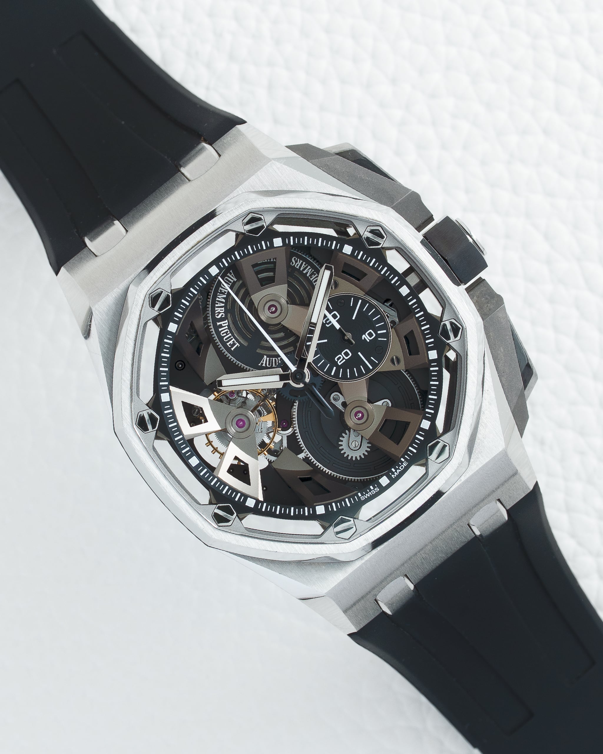 438 Audemars Piguet Royal Oak Offshore Tourbillon Chronograph 26421ST.OO.A002CA.01 - Image 1