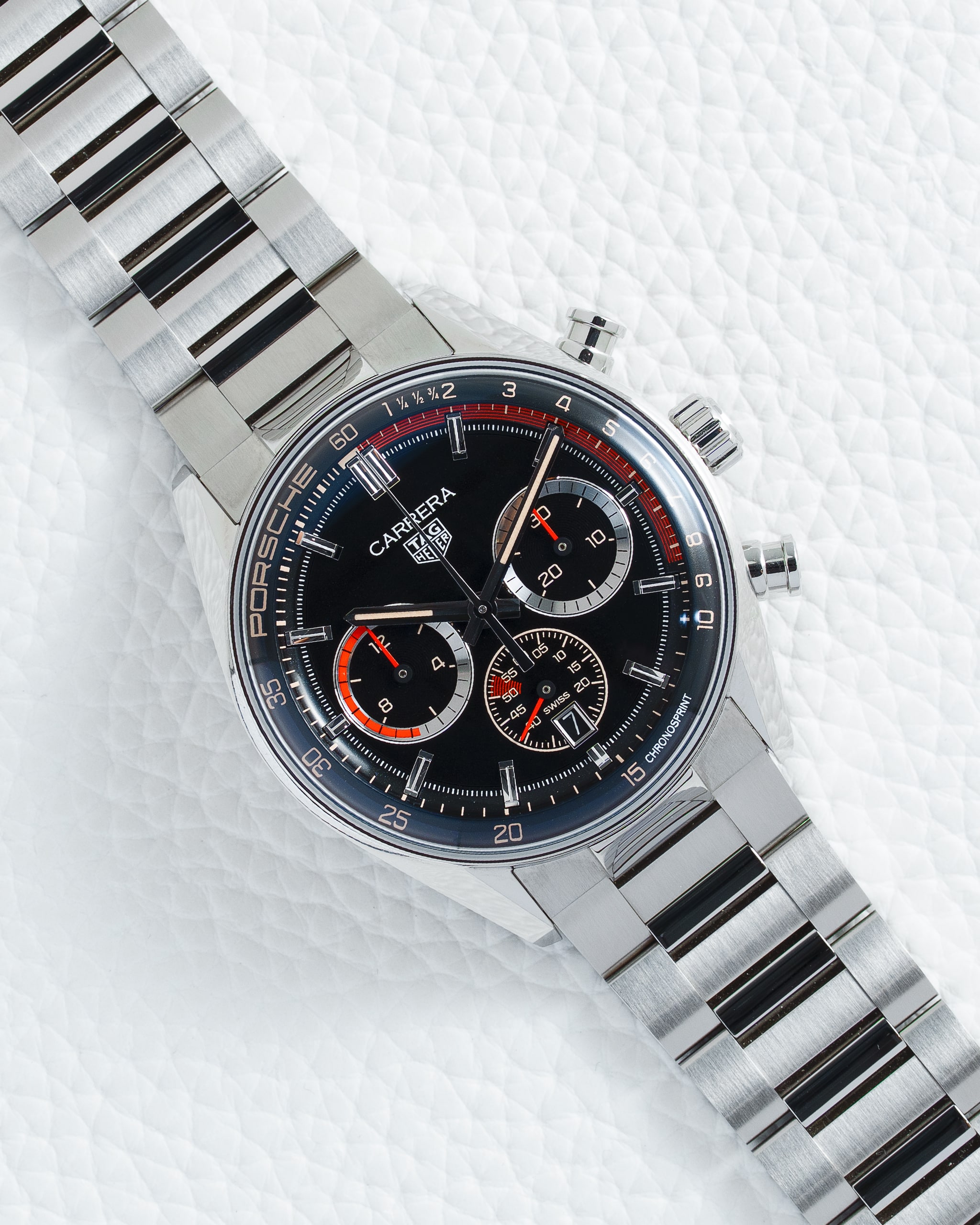 492 Tag Heuer Carrera Chronosprint X Porsche Rallye Limited Edition CB2015.EB0381 - Image 1