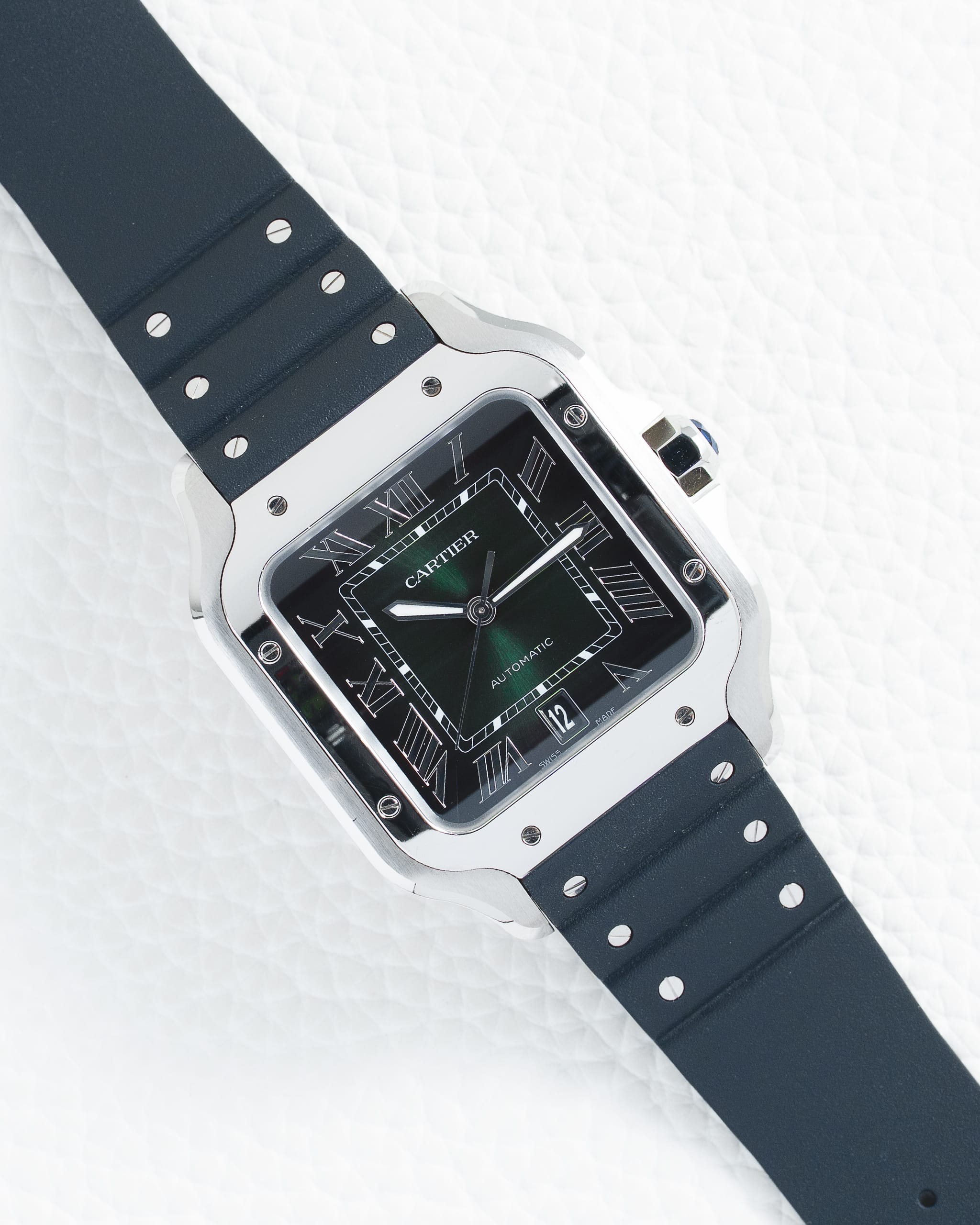 496b Cartier Santos WSSA0061 - Image 1