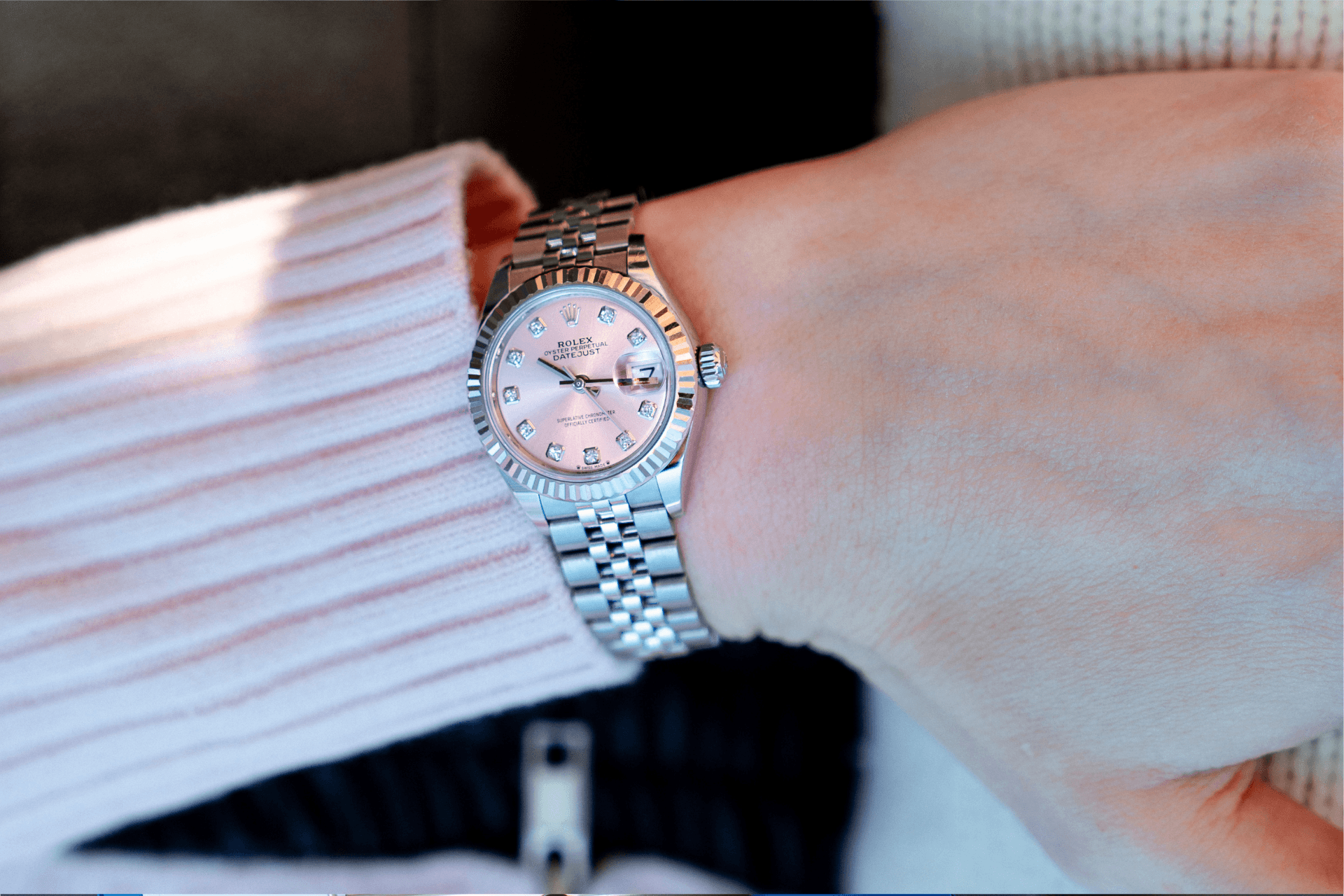 Rose Gold Luxury Watch Sold At Wolvyn